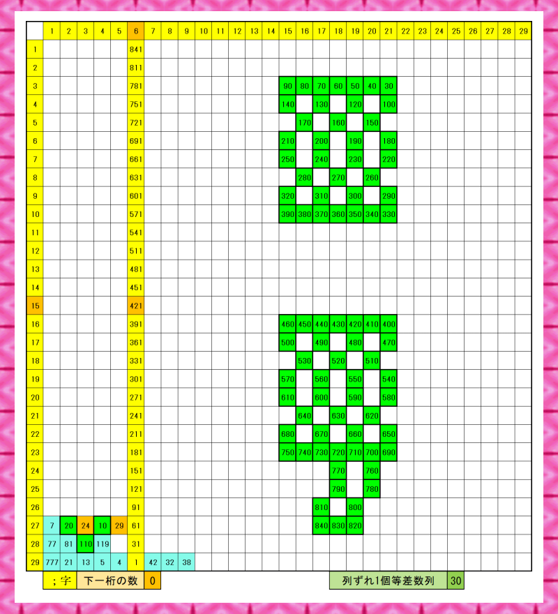 意図した隠し模様_；